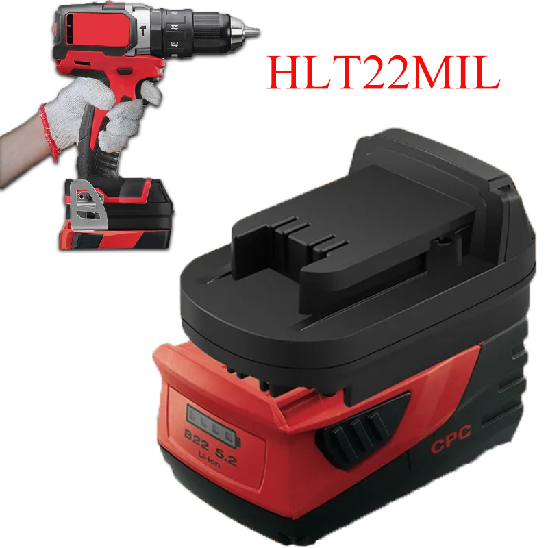 Power Tools Hilti - Battery Adapter for Milwaukee 18V Power