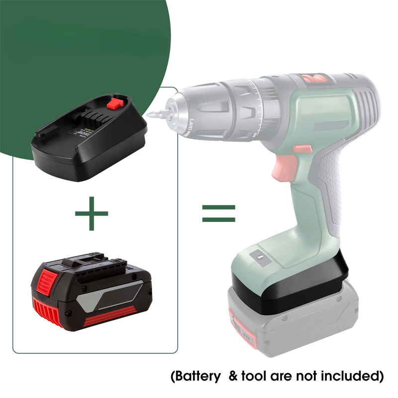 Battery Adapter For Bosch/Dewa - Power Tools Green Color 评论和价格