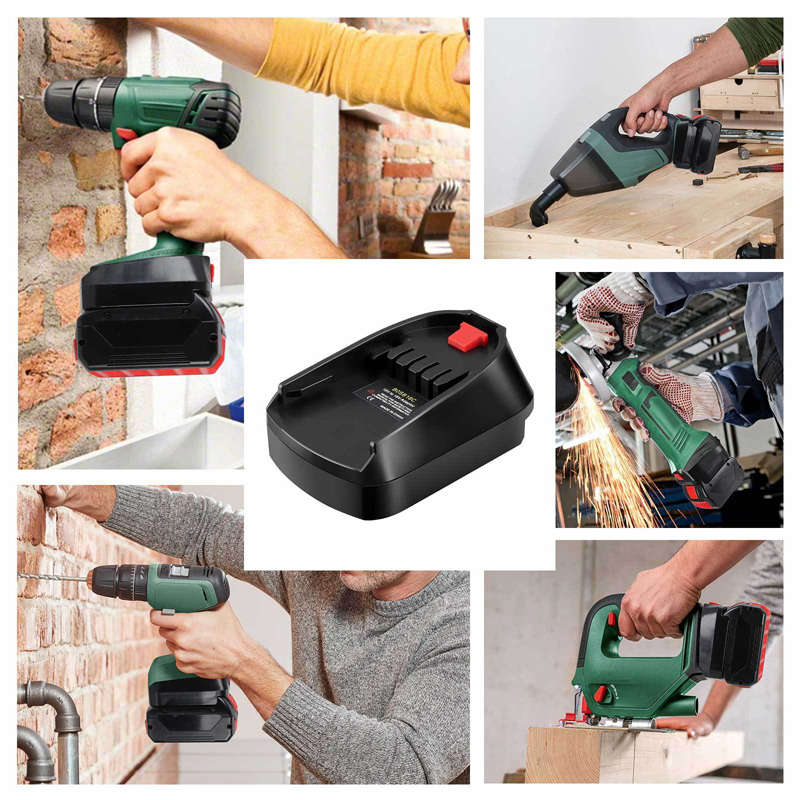 Battery Adapter For Bosch/Dewa - Power Tools Green Color 评论和价格