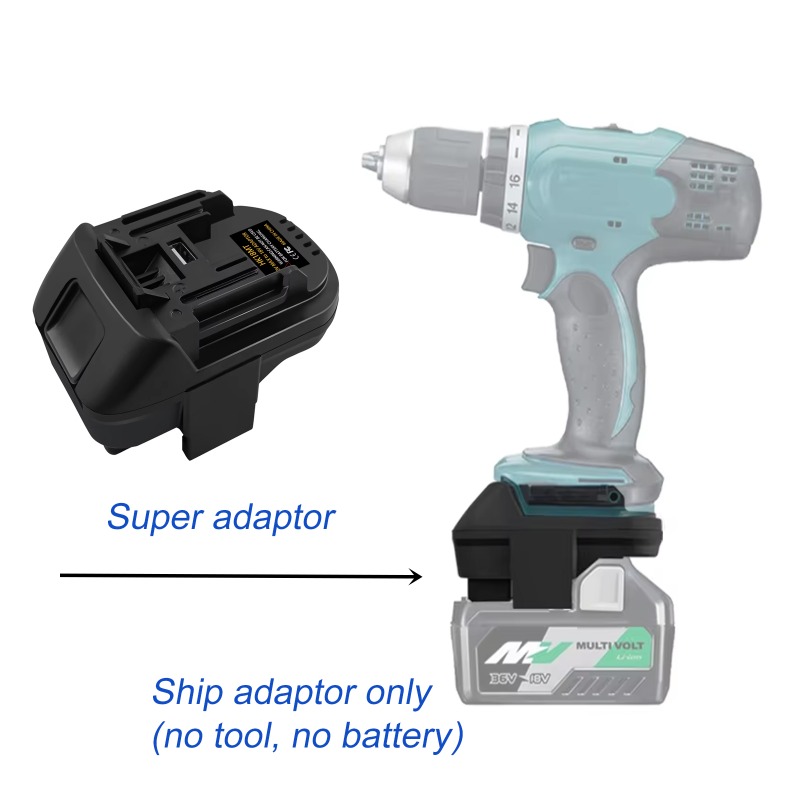 ALASICKA Battery Adapter HK18M - Power Tools Hikoki 评论和价格