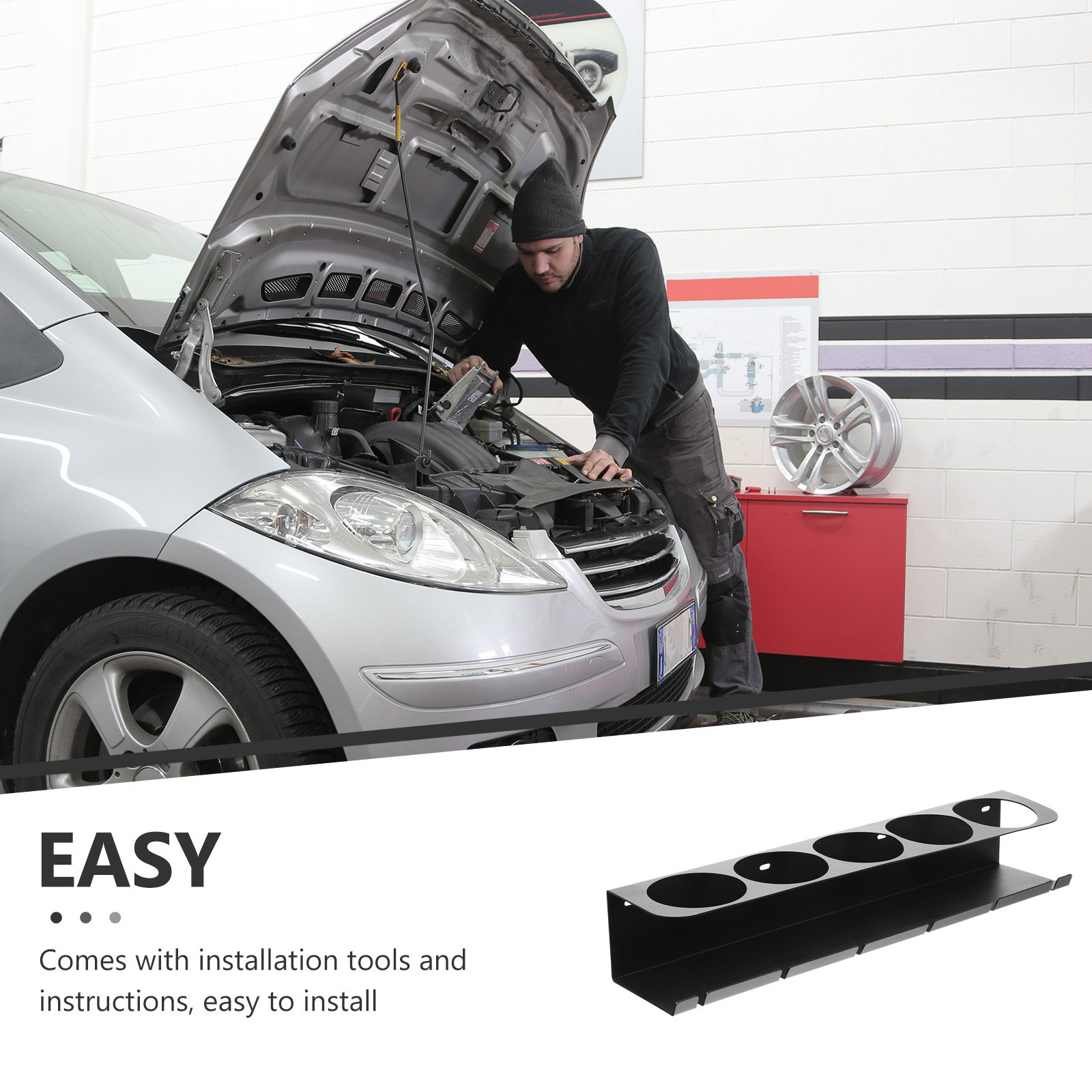 1Set Heavy Duty Metal Power To - Power Tools Storage 评论和价格