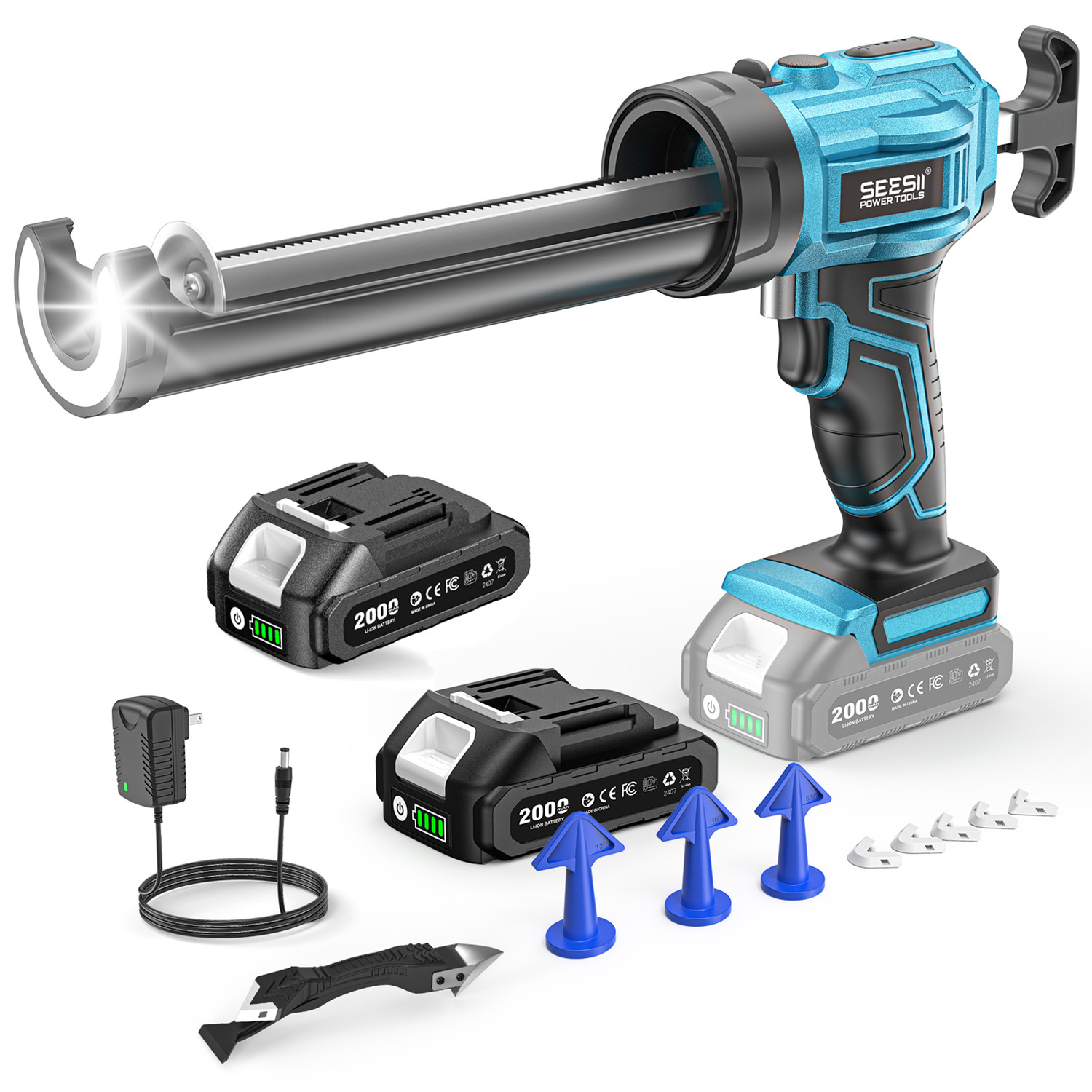 SEESII Electric Caulking Gun N - Power Tools Diy 评论和价格