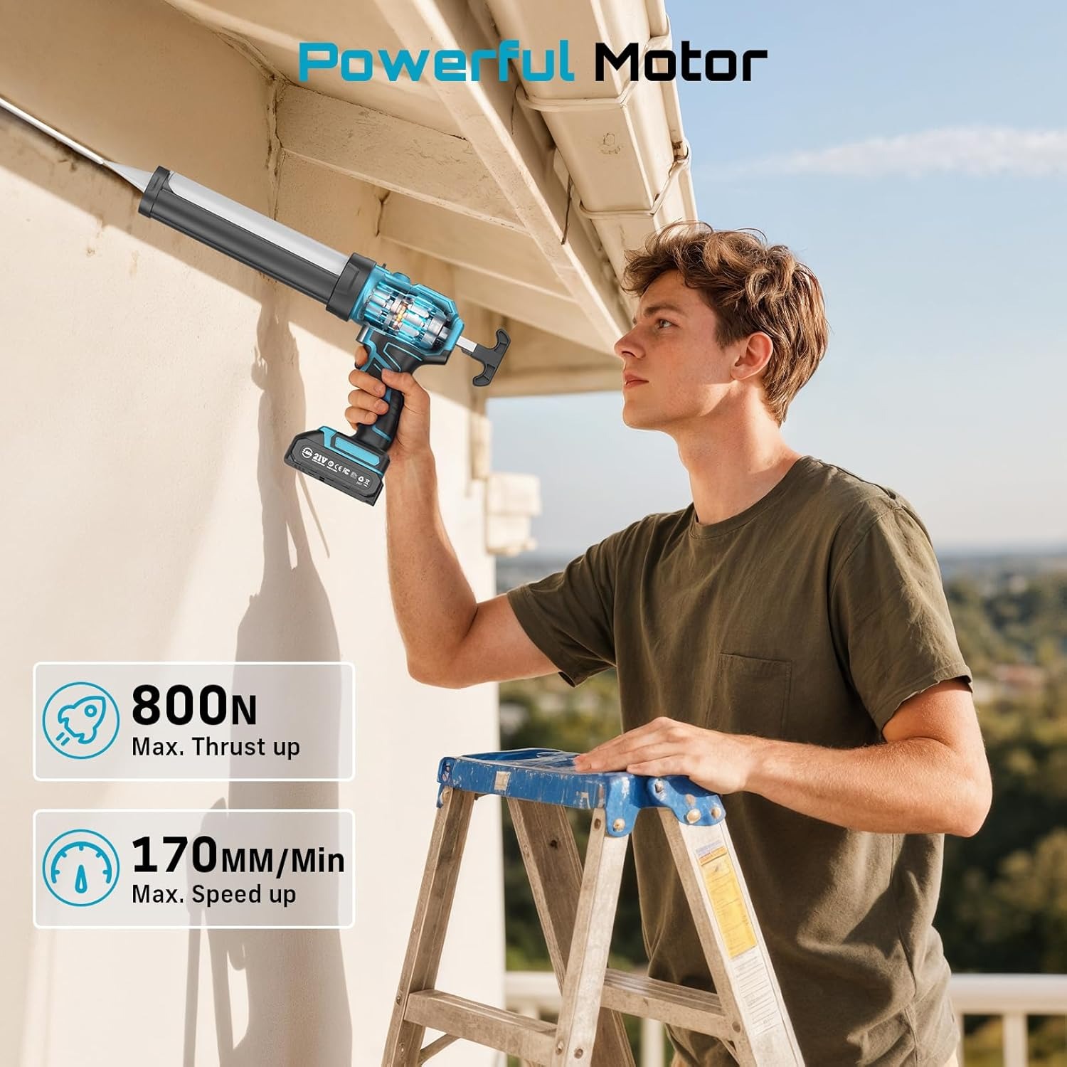 SEESII Electric Caulking Gun N - Power Tools Diy 评论和价格