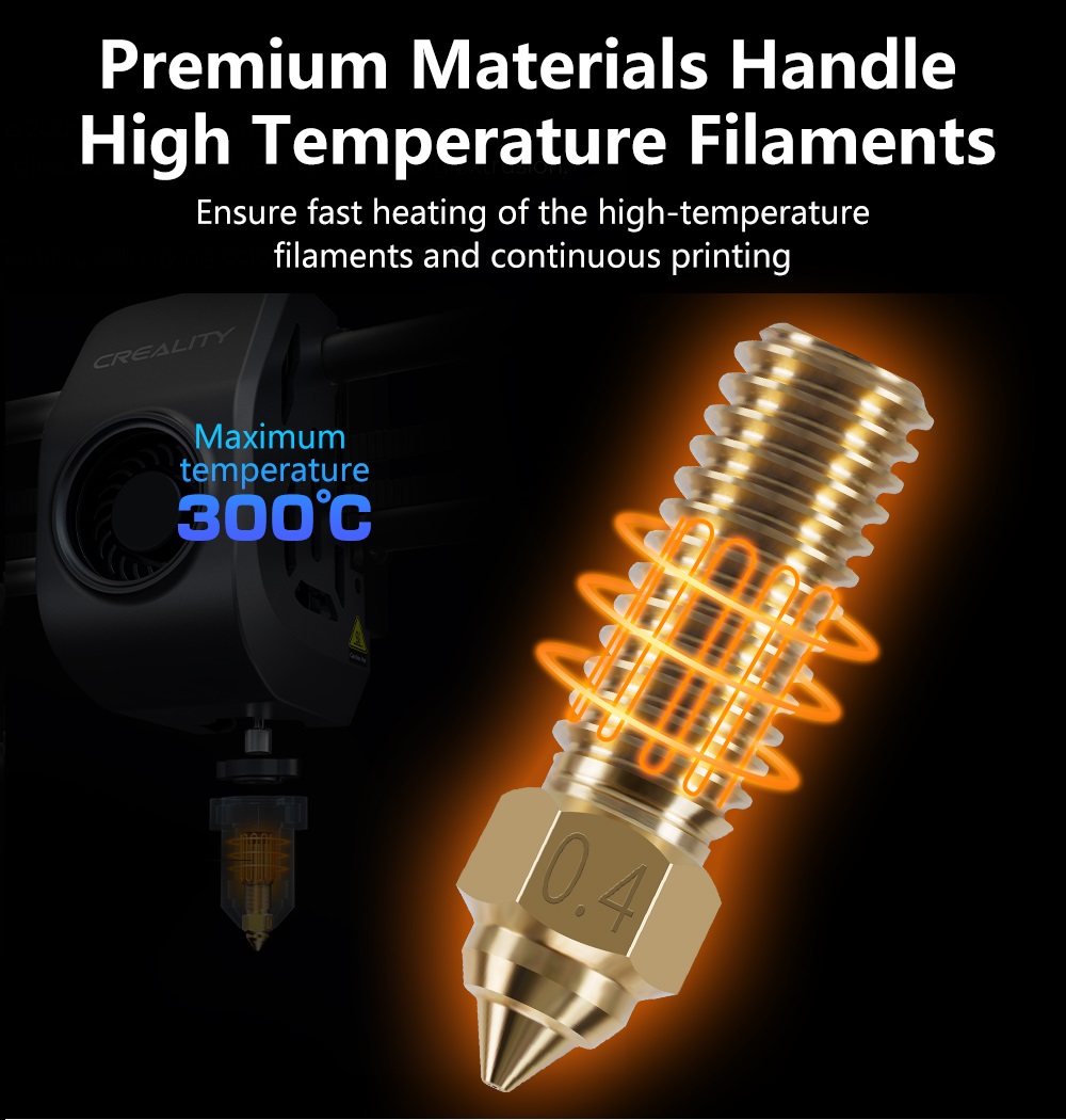 Nozzle For Creality K1 Max End - Creality Printer K1 评论和价格