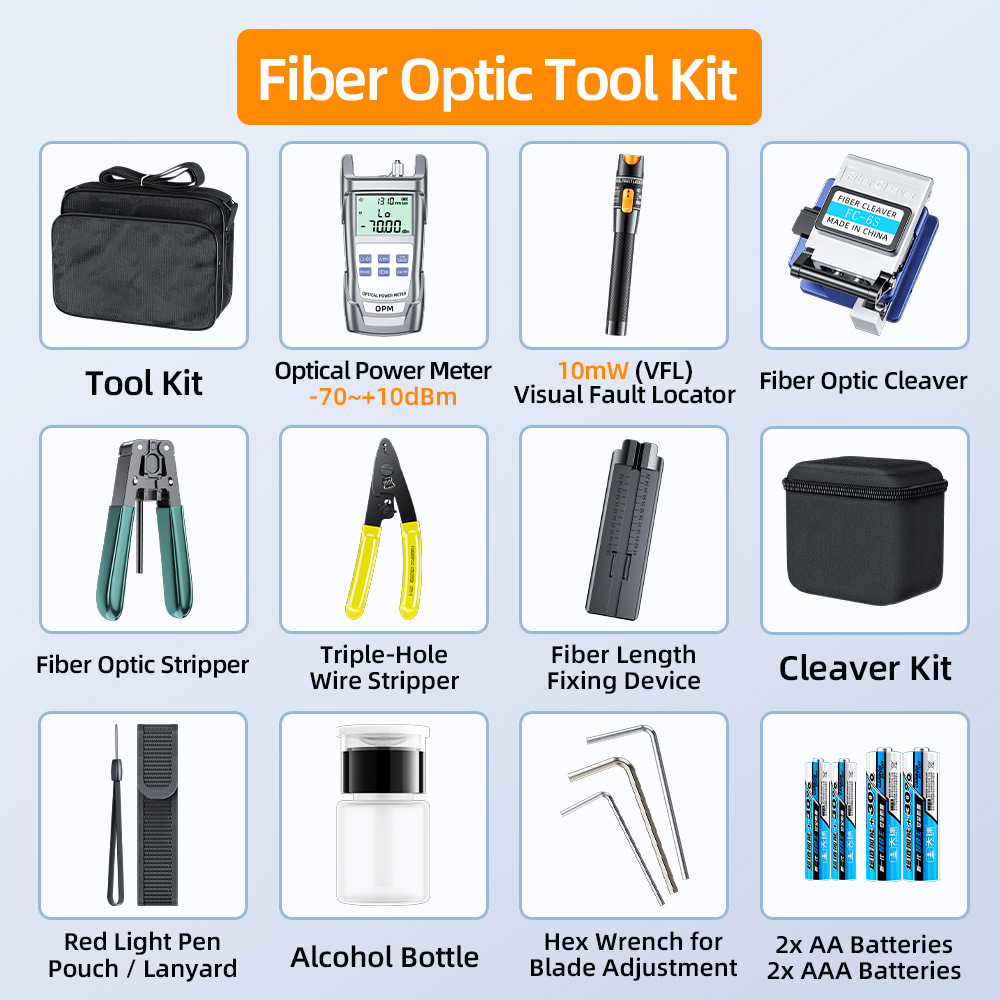 Fiber Optic Cold-Splice Kit To - Power Tools Red 评论和价格
