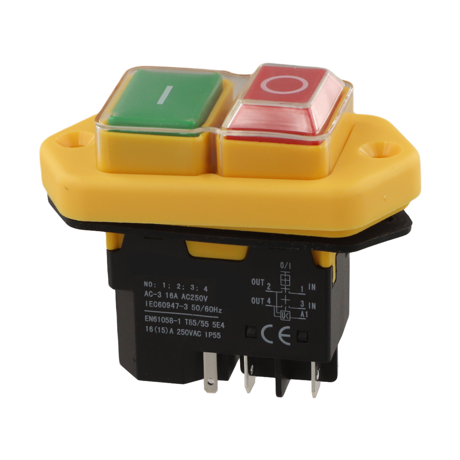 KlD-28A 5 Pin Push Button Swit - Power Tools Red 评论和价格