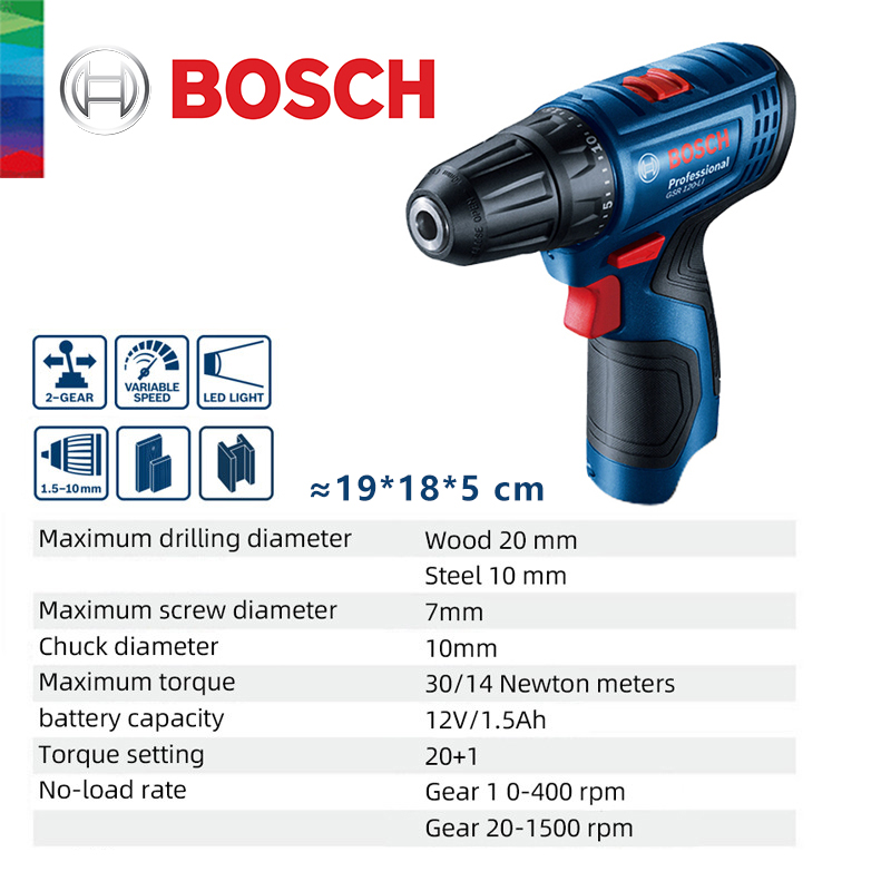 Bosch GSR 120-LI 12V Lithium E - Power Tools For Woodworking 评论和价格
