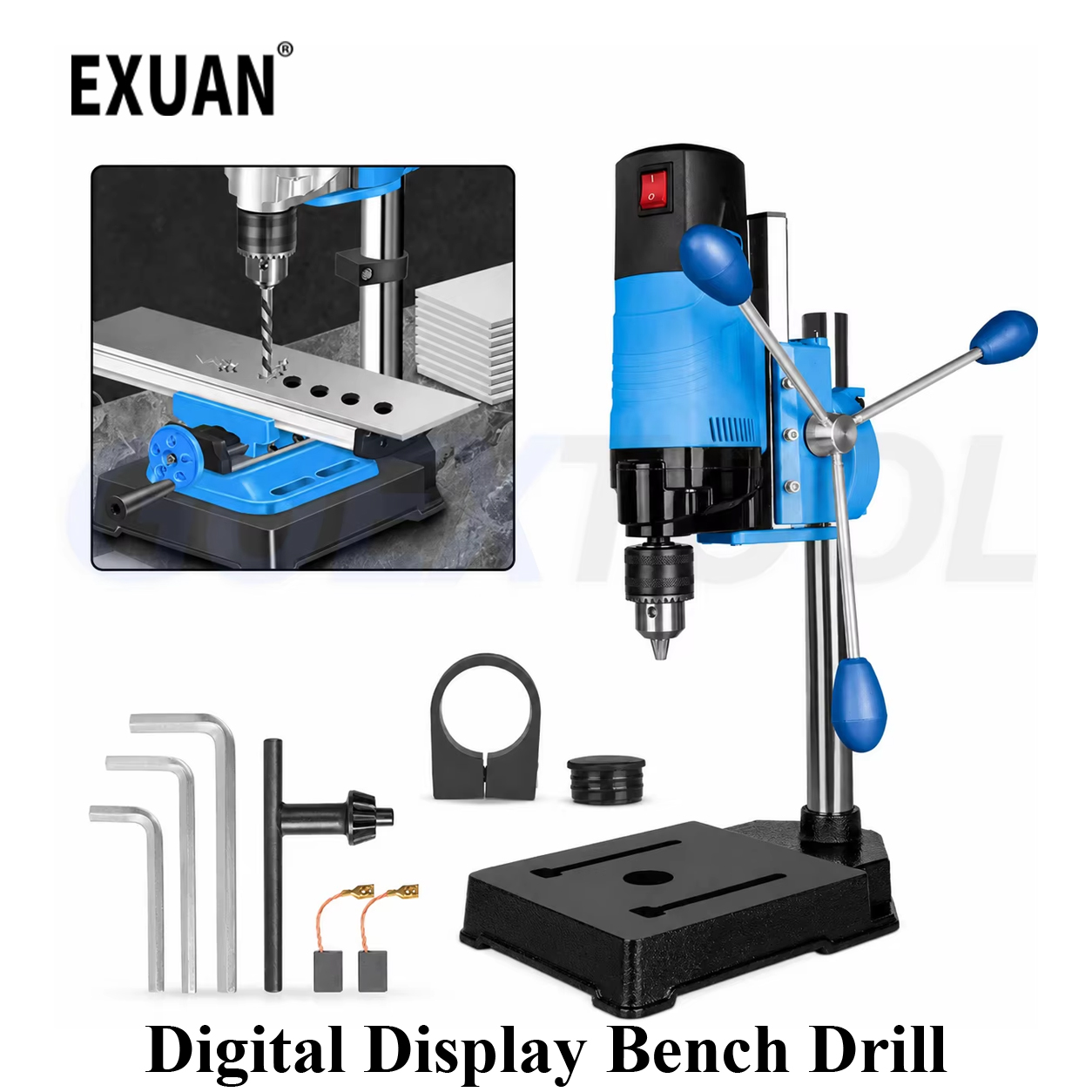 Digital Display Bench Drill To - Power Tools Diy 评论和价格