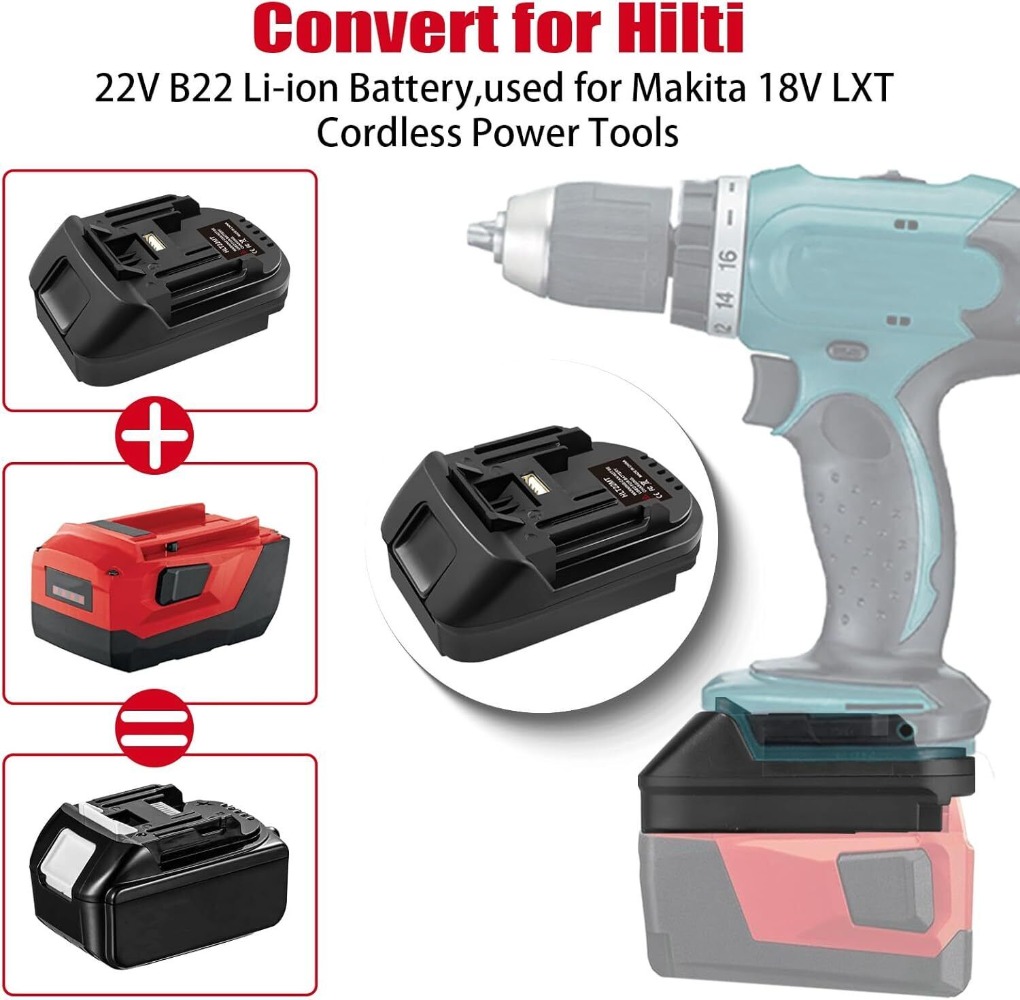 Battery Adapter for Hilti to f - Power Tools Hilti 评论和价格