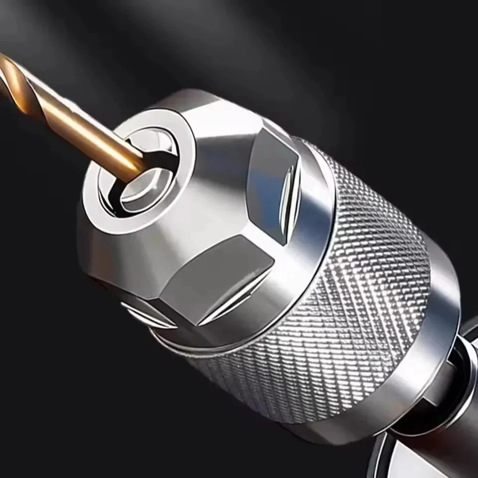 3-Jaw Keyless Drill Chuck Adap - Power Tools For Woodworking 评论和价格